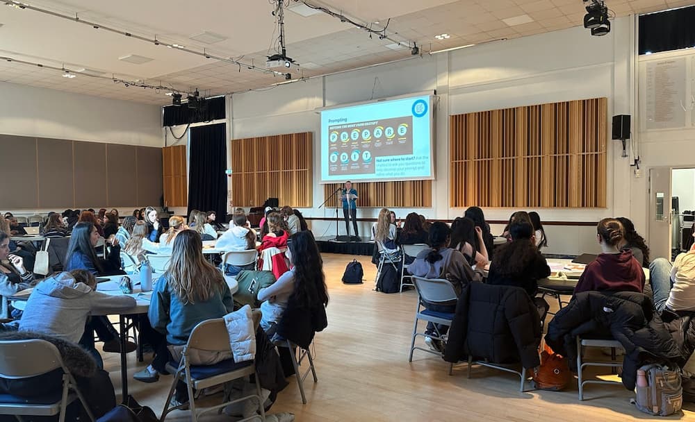 Sydenham & Dulwich Girls GDST awarded Gold AI Quality Mark for Excellence